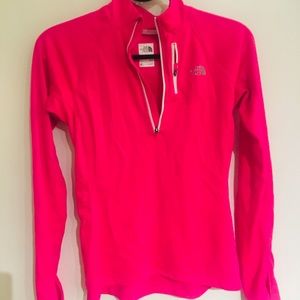 Hot Pink North Face Running Jacket